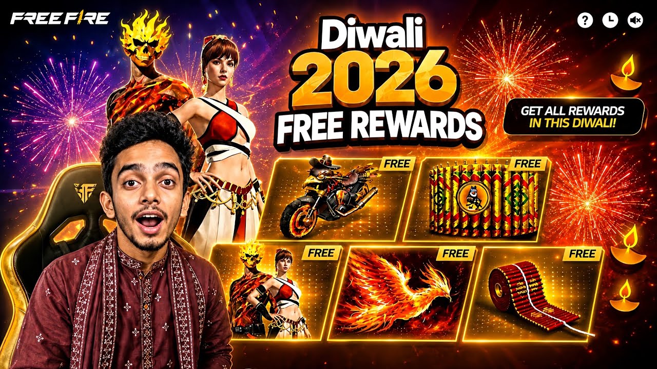 🔥 Diwali Event Free Bundle Free Fire 2026 🤯 | Joker Bundle Magic Cube Store | Diwali Event Free Fire