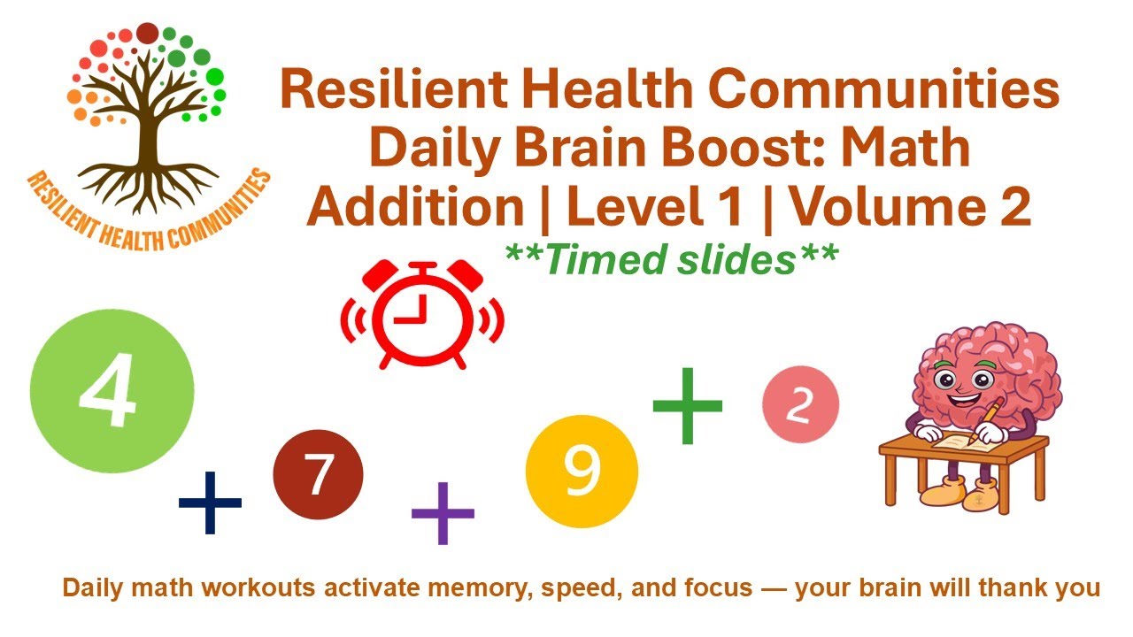 Brain Boost Math | Level 1 | Volume 2 | Easy Addition