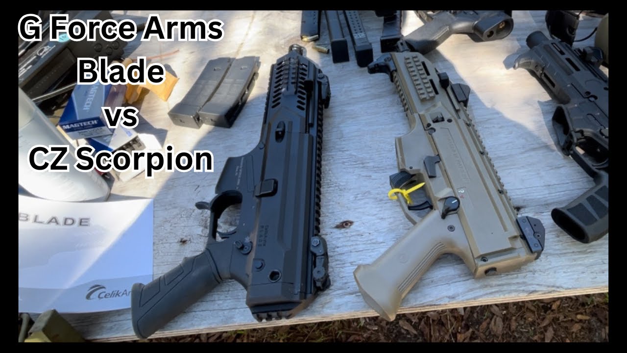 G Force Arms Blade против CZ Scorpion