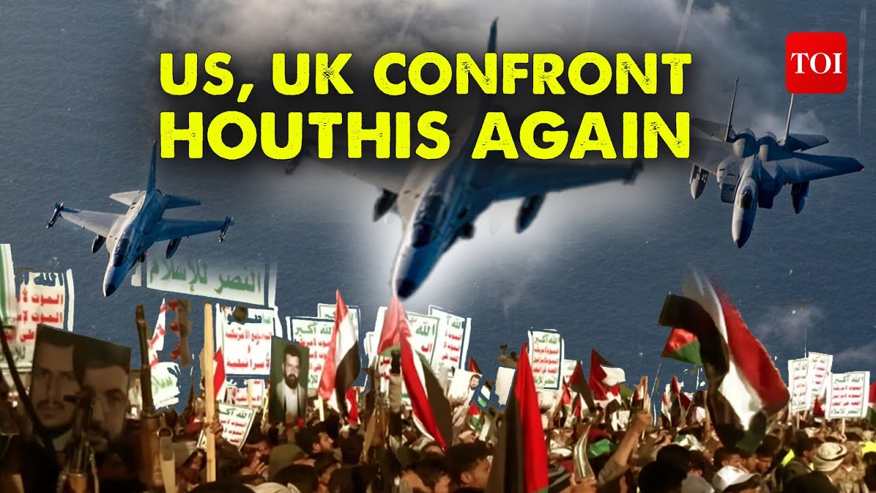 U.S Warship Downs 5 Houthi Drones After Iran-Backed Rebels Sink British Ship I Red Sea Mayhem