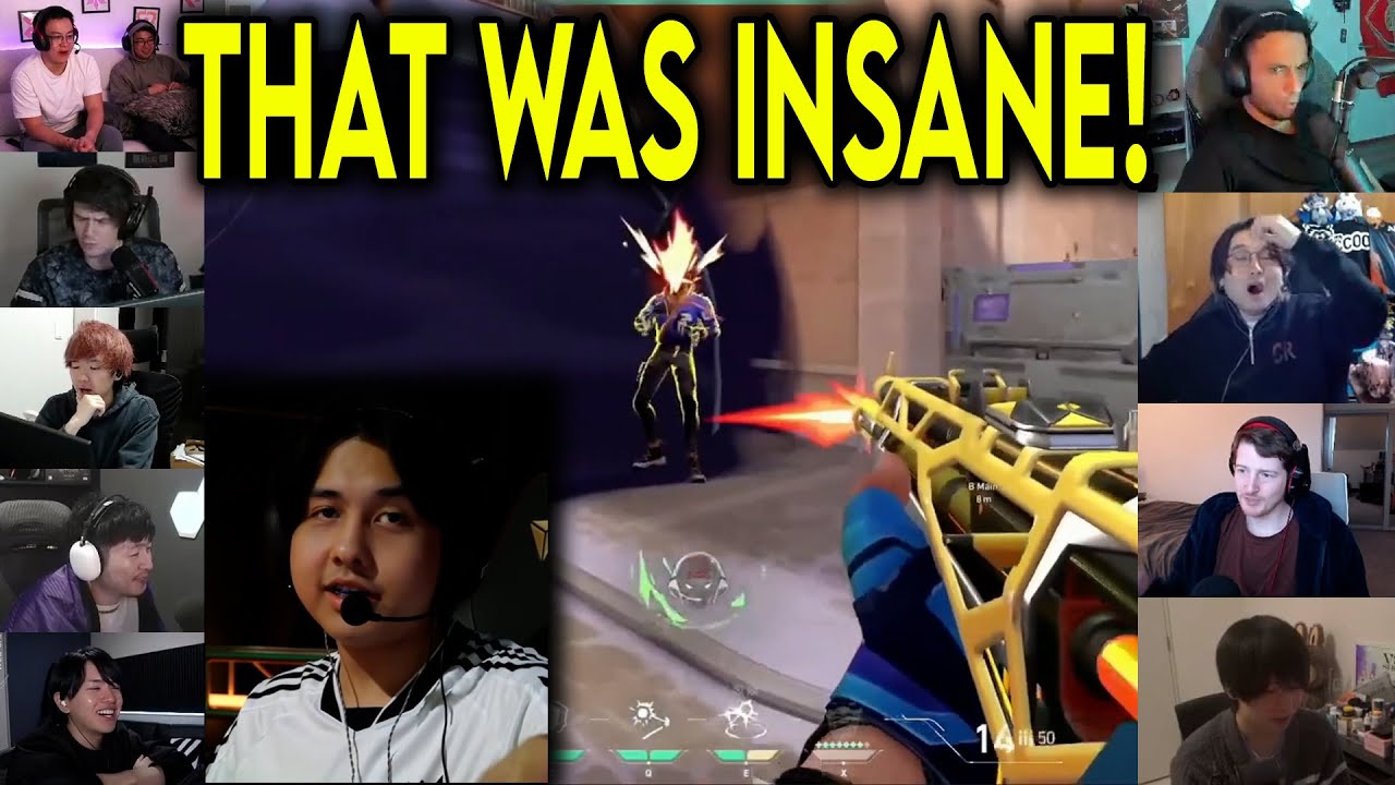 Valorant Streamers Reacts To FS Primmie HIT THE CRAZIEST 4k Against ZETA In VCT