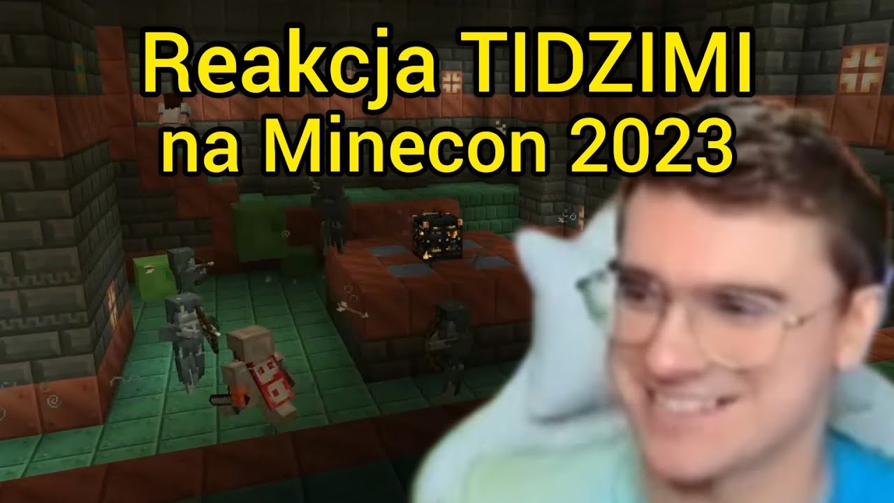 Reakcja TIDZIMI na MINECON 2023 i zapowiedź mc 1.21!