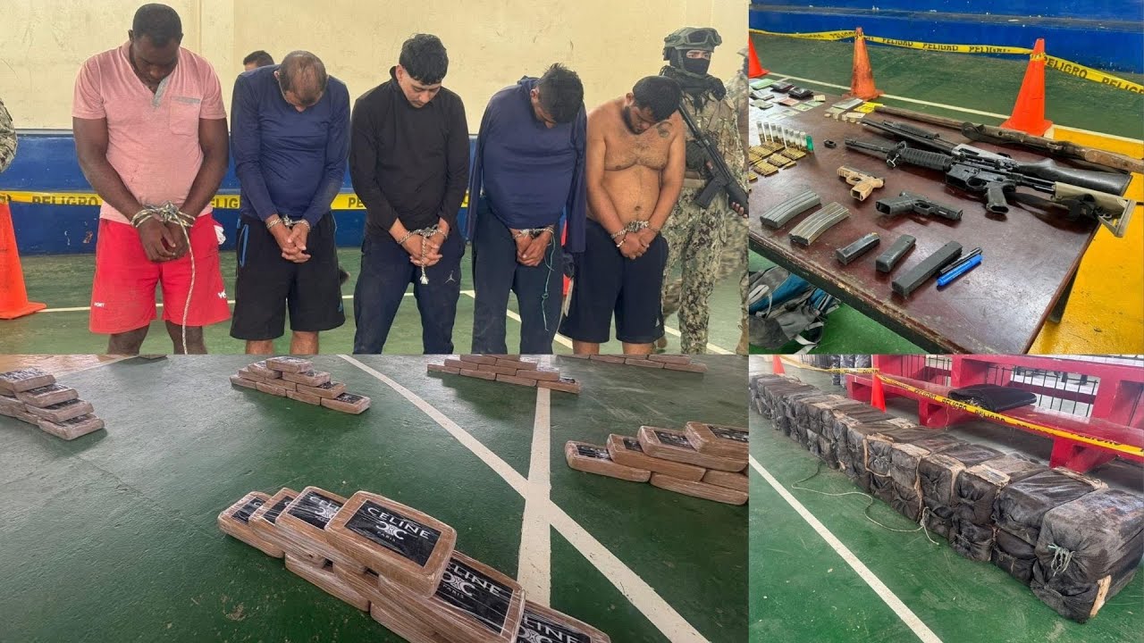 ¡25 MILLONES DE DÓLARES EN DROGA INCAUTADOS EN ESMERALDAS!