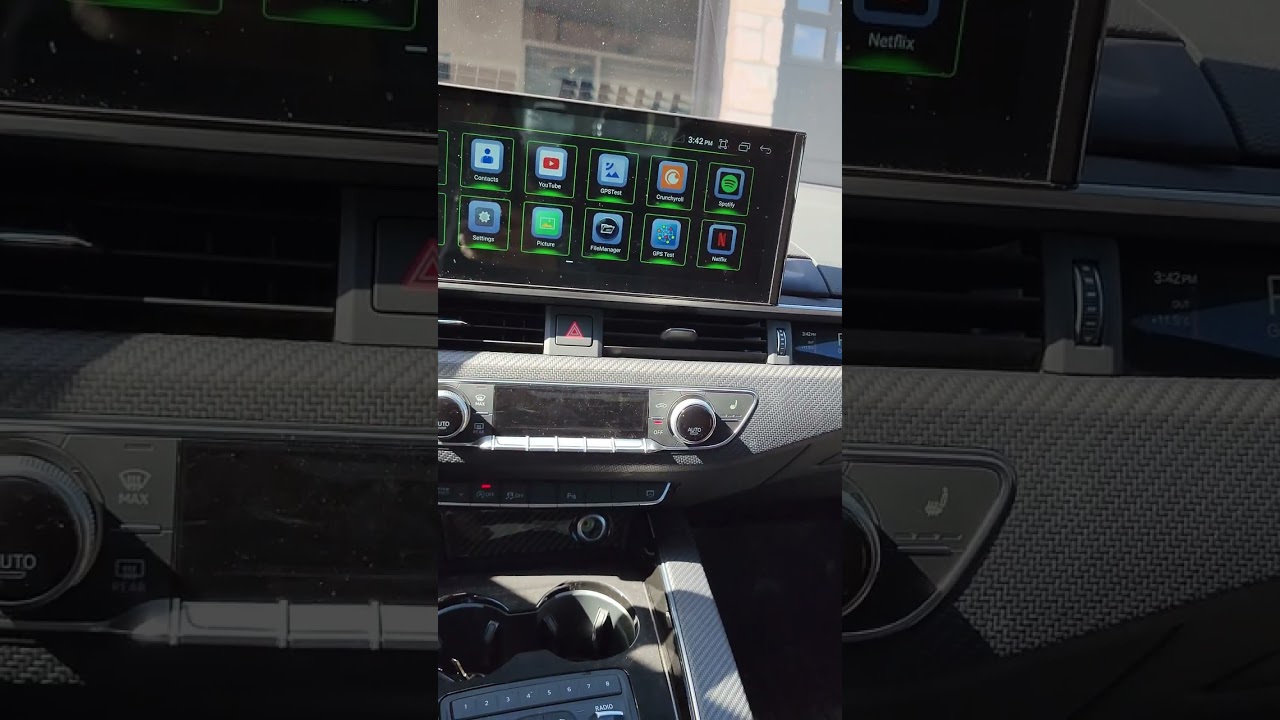 Audi b9 A4/S4/Rs4 A5/S5/Rs5 Mmi screen upgrade #audi #b9s4 #b9s5 #b9a4 #b9a5