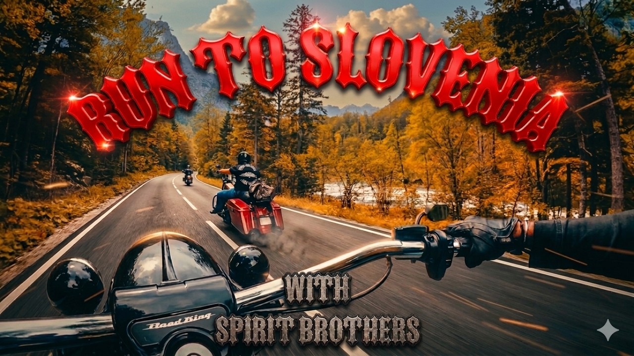 Mon Road Trip Harley En Slovénie !
