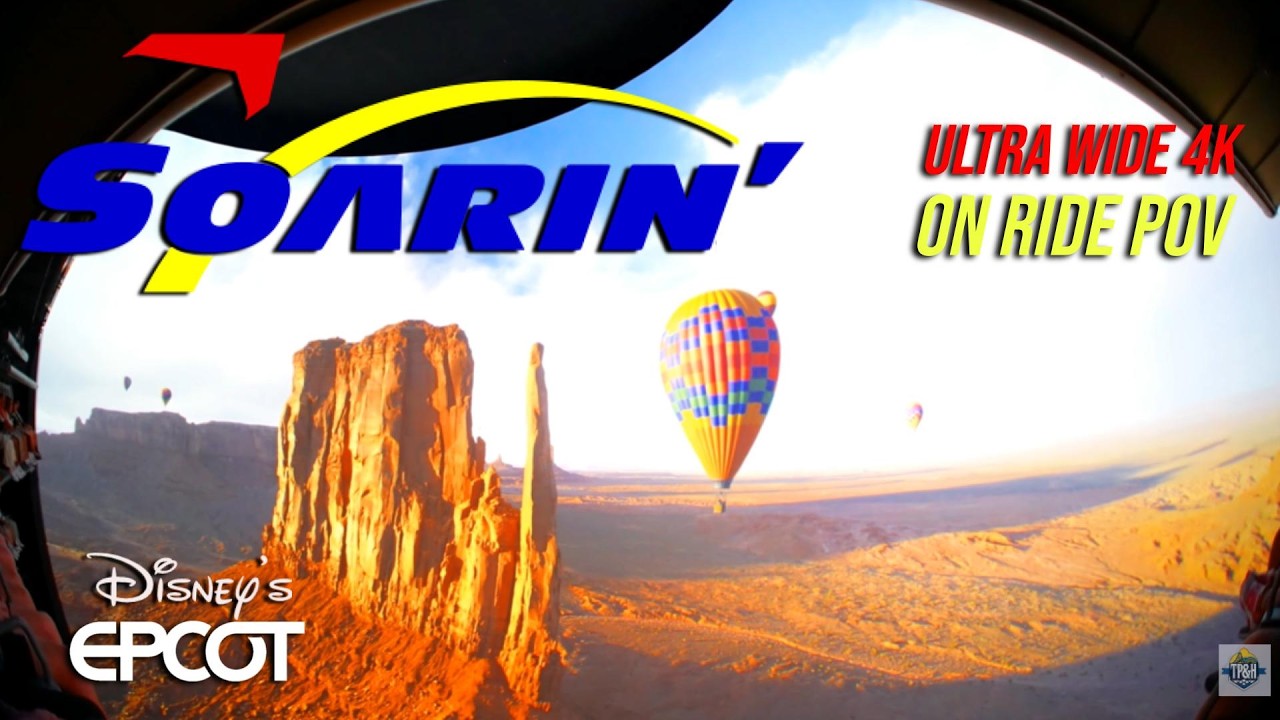 Soarin' Around the World at Disney's EPCOT - Ultra Wide POV