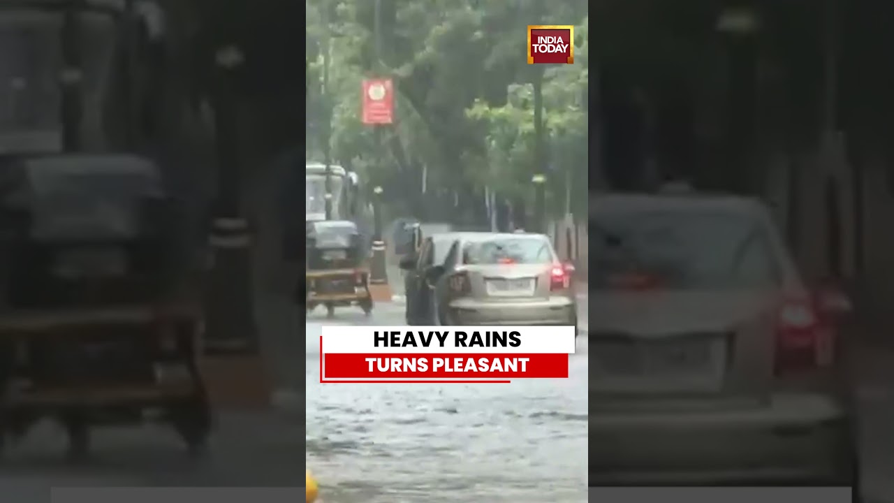 Heavy Rains Flood Mumbai: Waterlogging Disrupts Traffic Across Several Parts Of City #rain