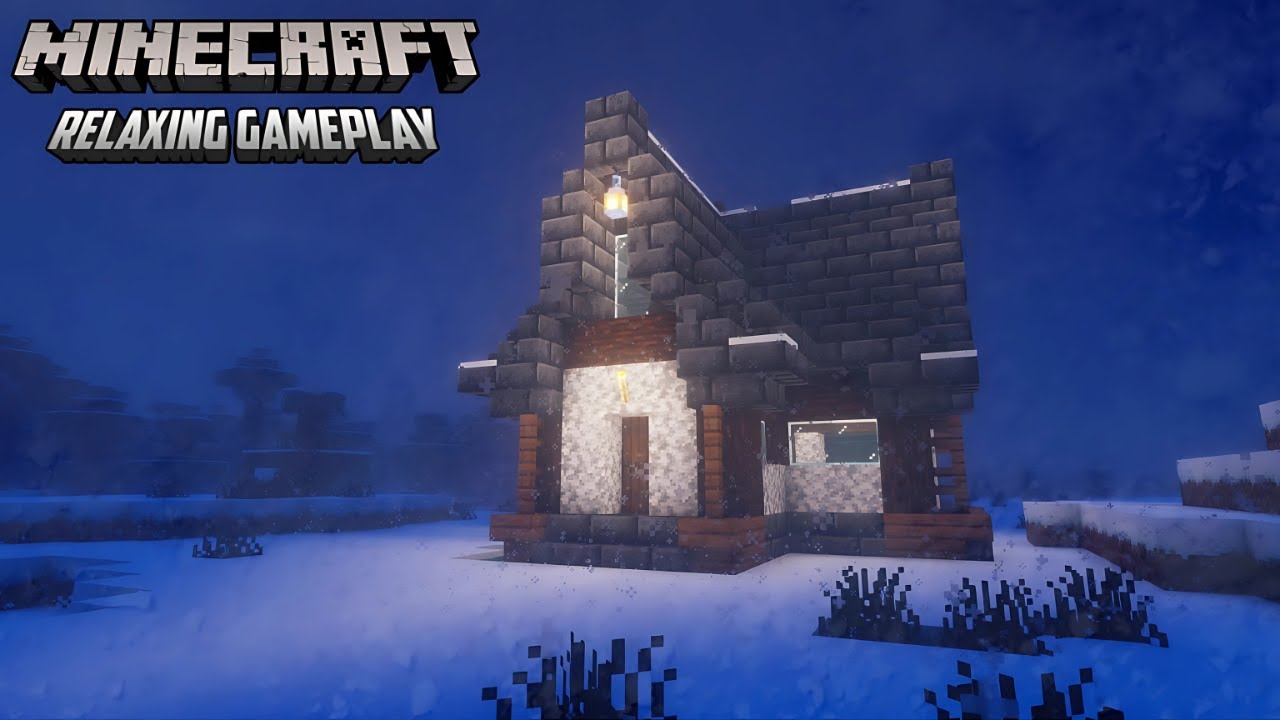 Minecraft Relaxing Gameplay - Mining in the deep caves (no comments) [1.21.4]