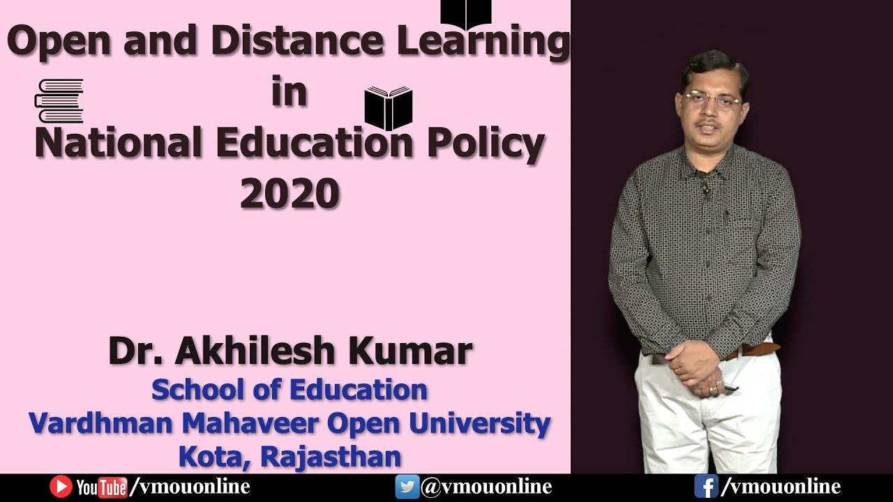 Open and Distance Learning in NEP 2020