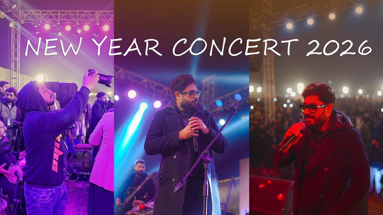 NEW YEAR ABRAR UL HAQ CONCERT 2026❤️ SONY A7III WITH SIGMA 35MM 1.4✨HilarAli 47