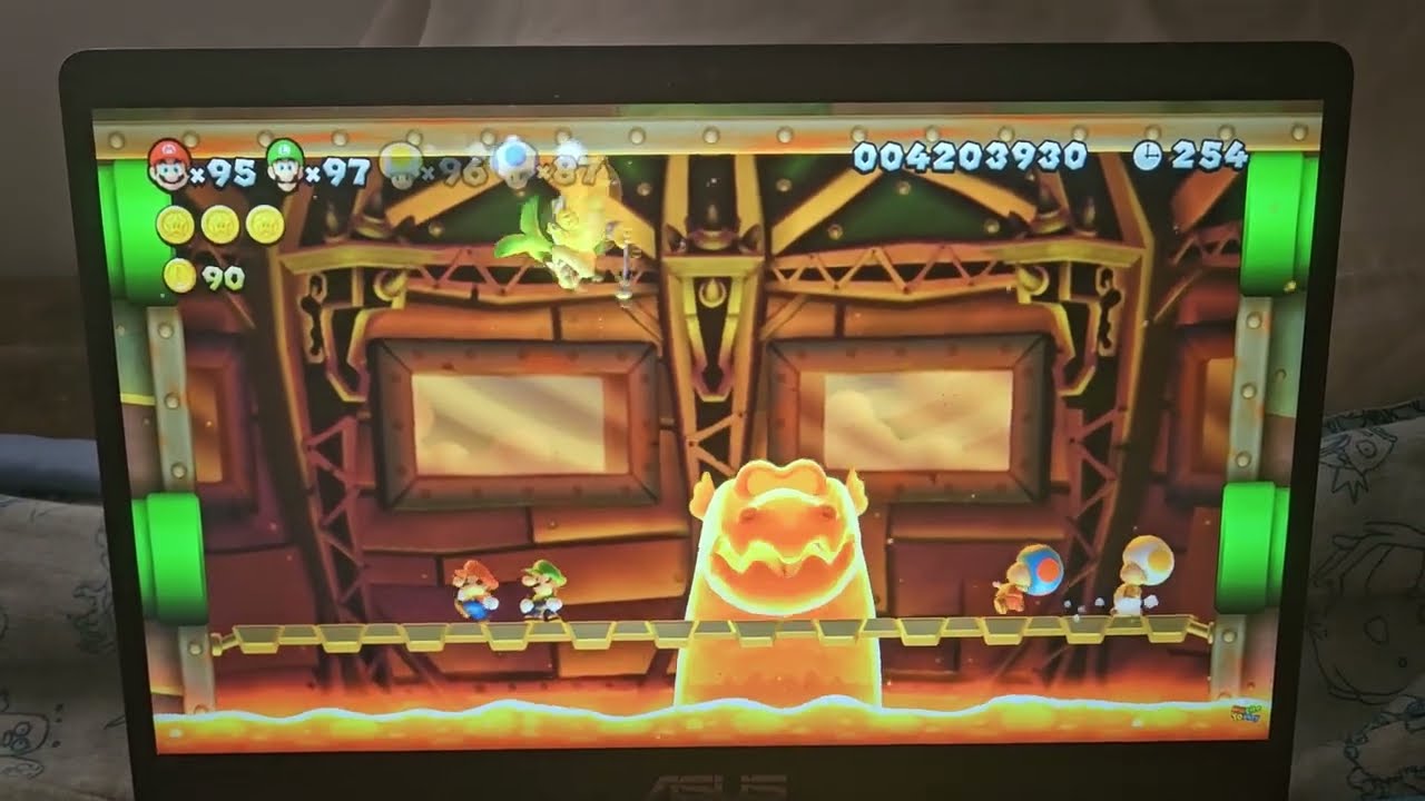 Elfilin reacts to WLTP New Super Mario Bros U Episode 17