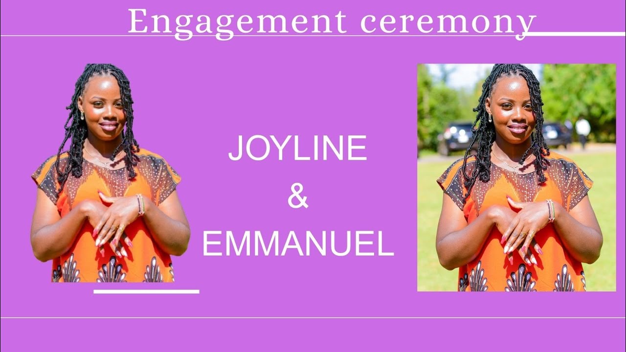 Joyline & Emmanuel Engagement ceremony.