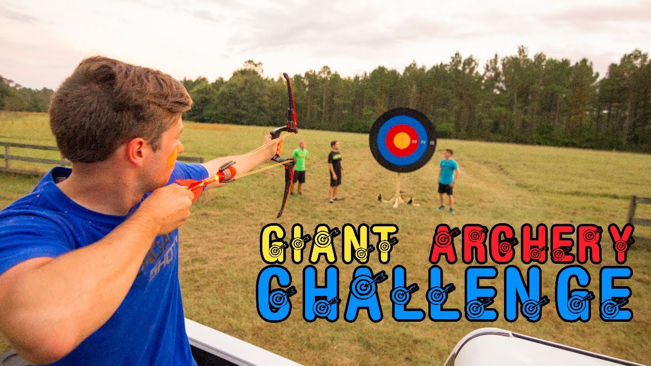 GIANT ARCHERY CHALLENGE!