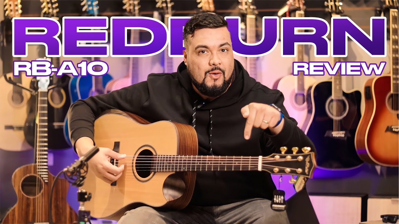 VIOLÃO HALFCUTWAY PRA QUEM GOSTA DE SOLAR I REVIEW REDBUURN RB-A10