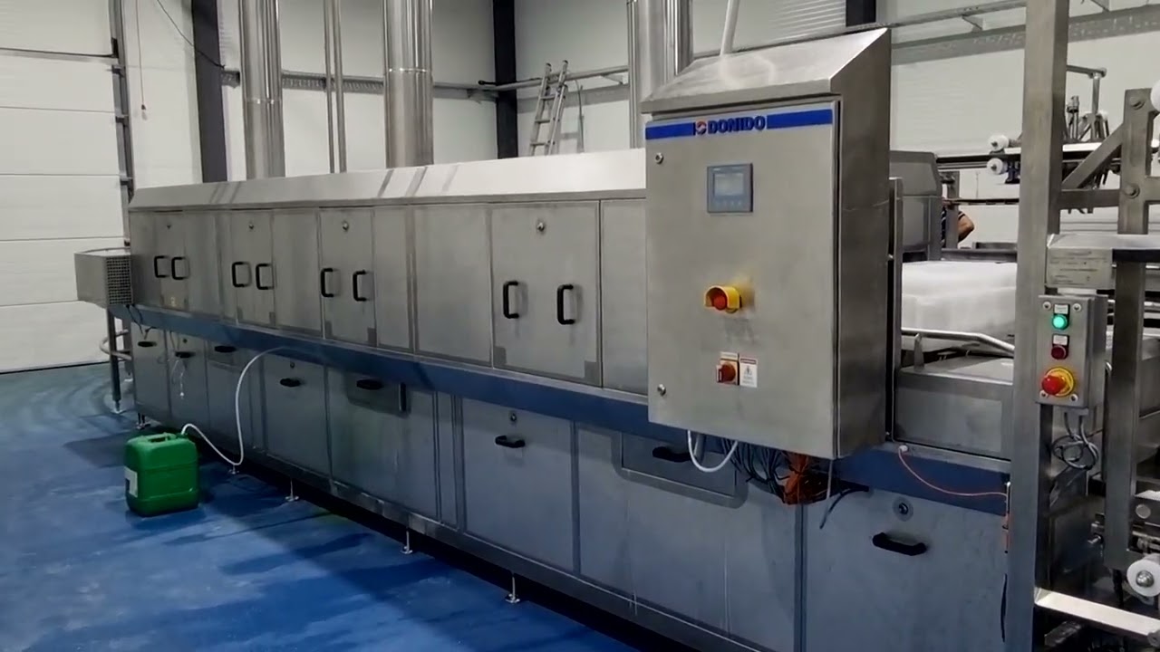 Automated production line for white brine cheese