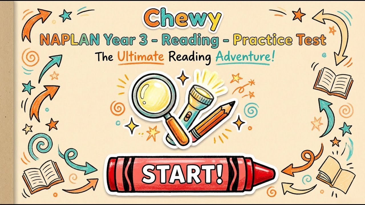 NAPLAN Year 3 Reading! Practice Test - 40 Questions with Answers - 20260124-2 | Test Prep