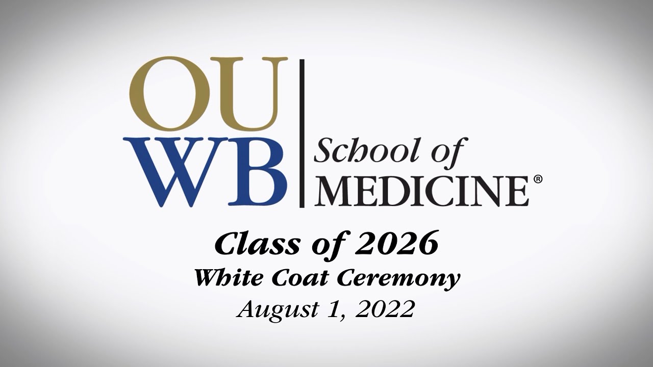 Oakland University William Beaumont School of Medicine - White Coat Ceremony - Class of 2026