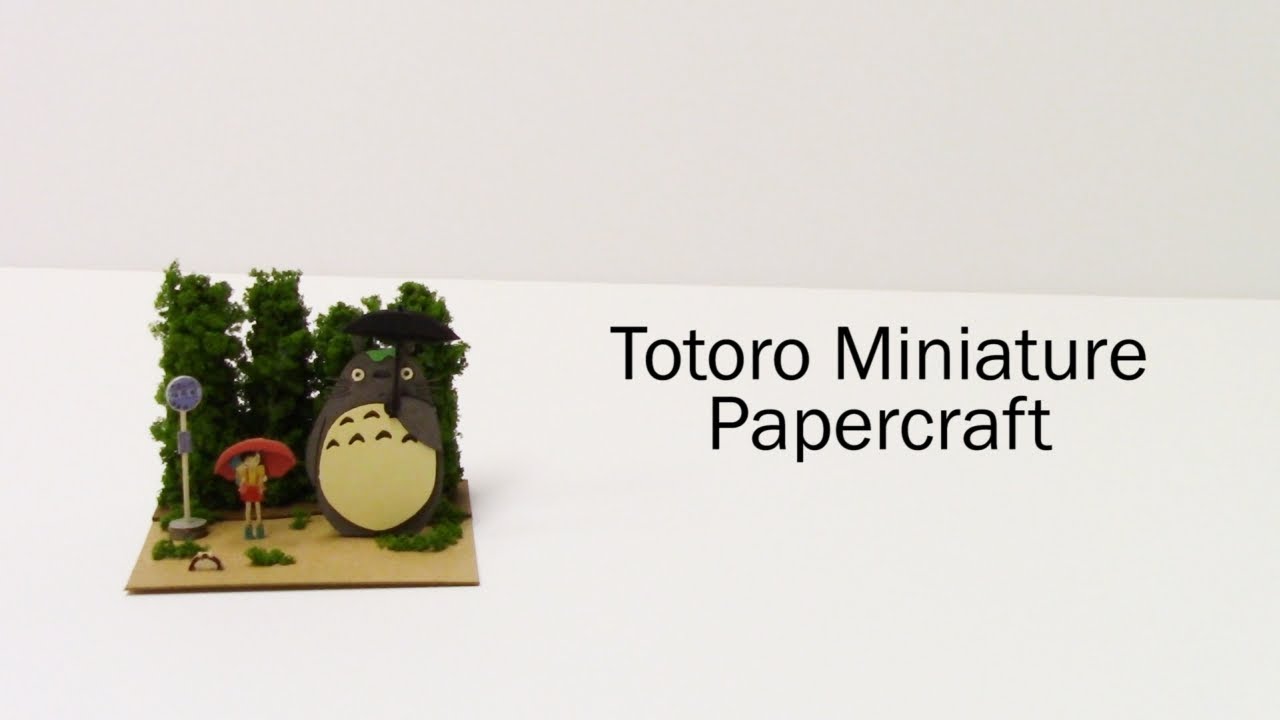 Miniature Totoro Papercraft