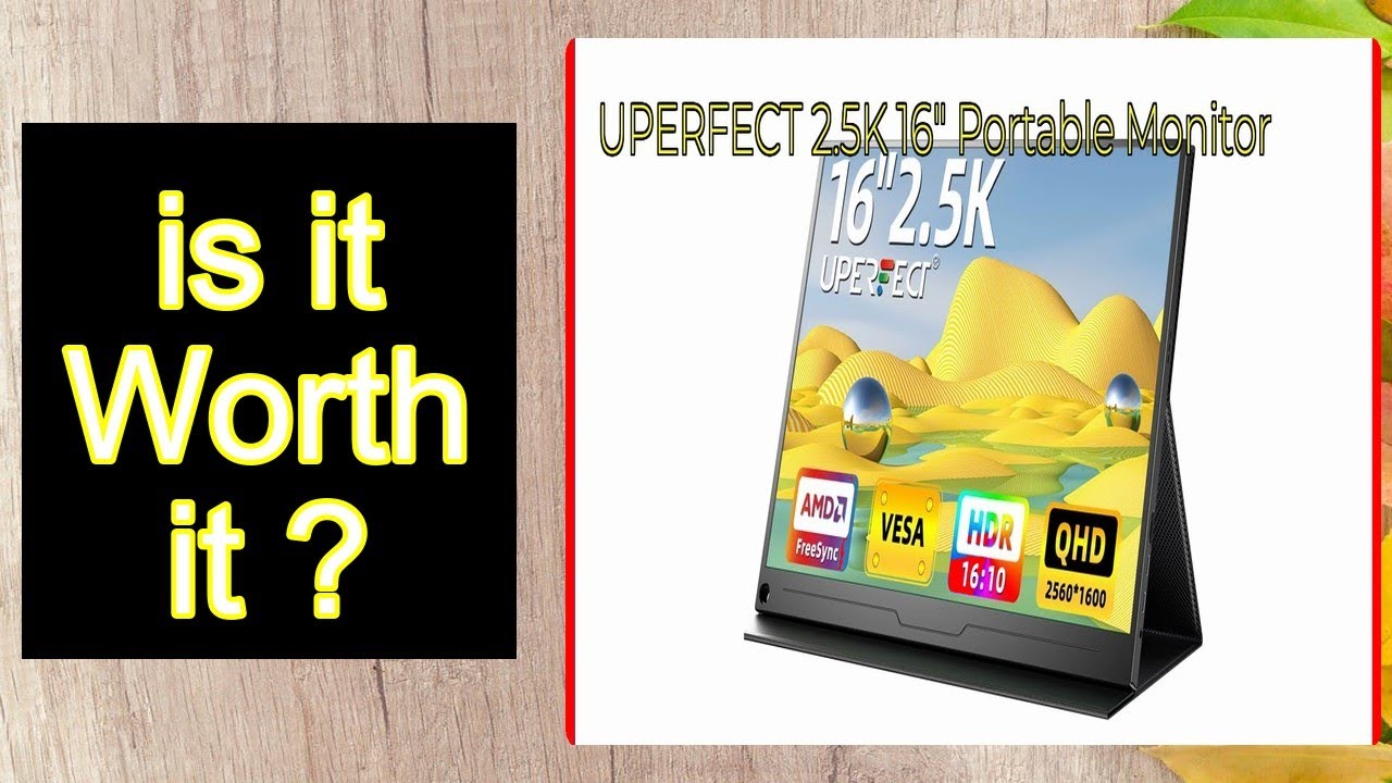 UPERFECT 2.5K 16 Portable Monitor Features - Important Information