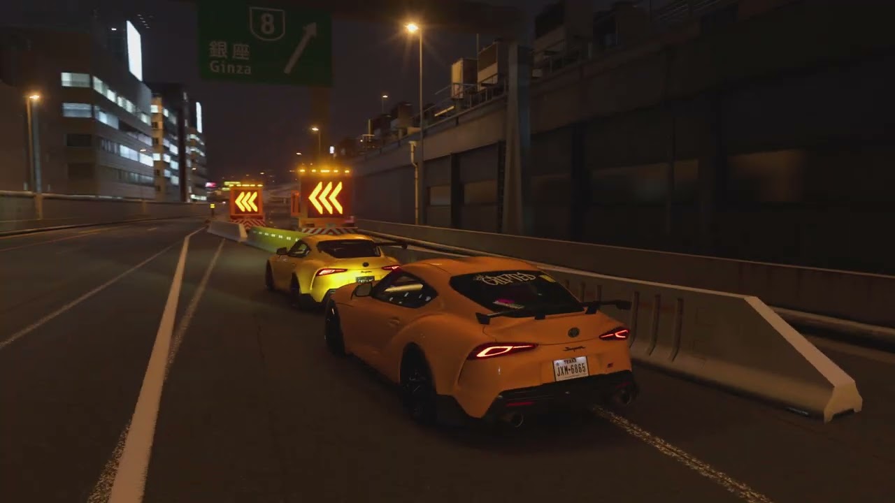 GR SUPRA RZ"20/800HP TOKYO HIGHWAY