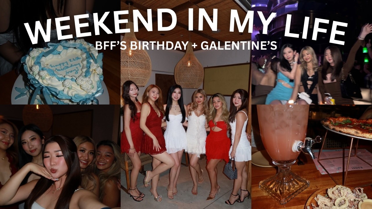 BFF'S BIRTHDAY + GALENTINE'S PARTY IN VEGAS!