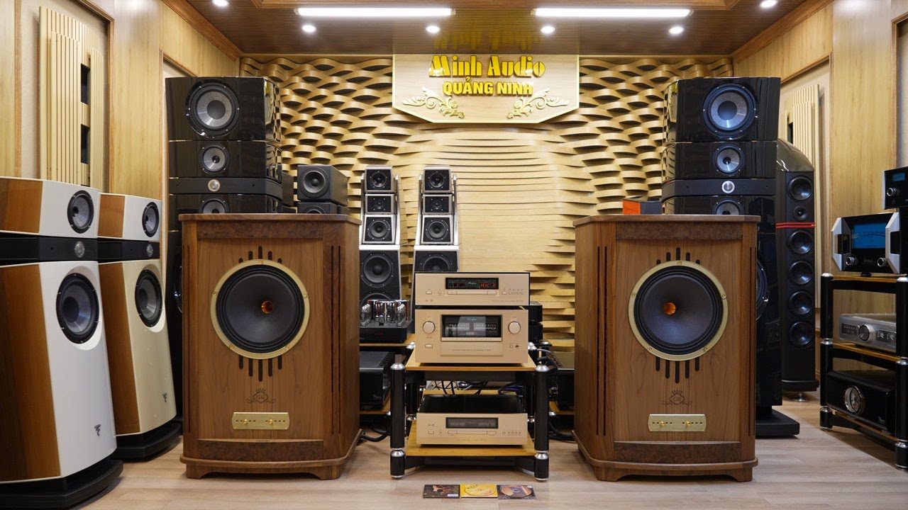 Test loa tannot Canterbury GR với amly Accuphase E800 đầu cd DP750 bộ ba hoàn hảo.
