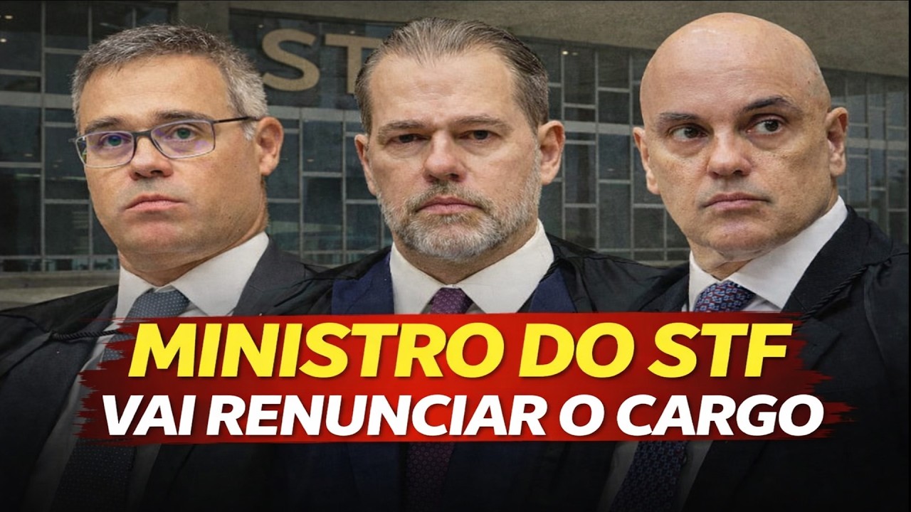 MINISTRO DO STF VAI RENUNCIAR AO CARGO