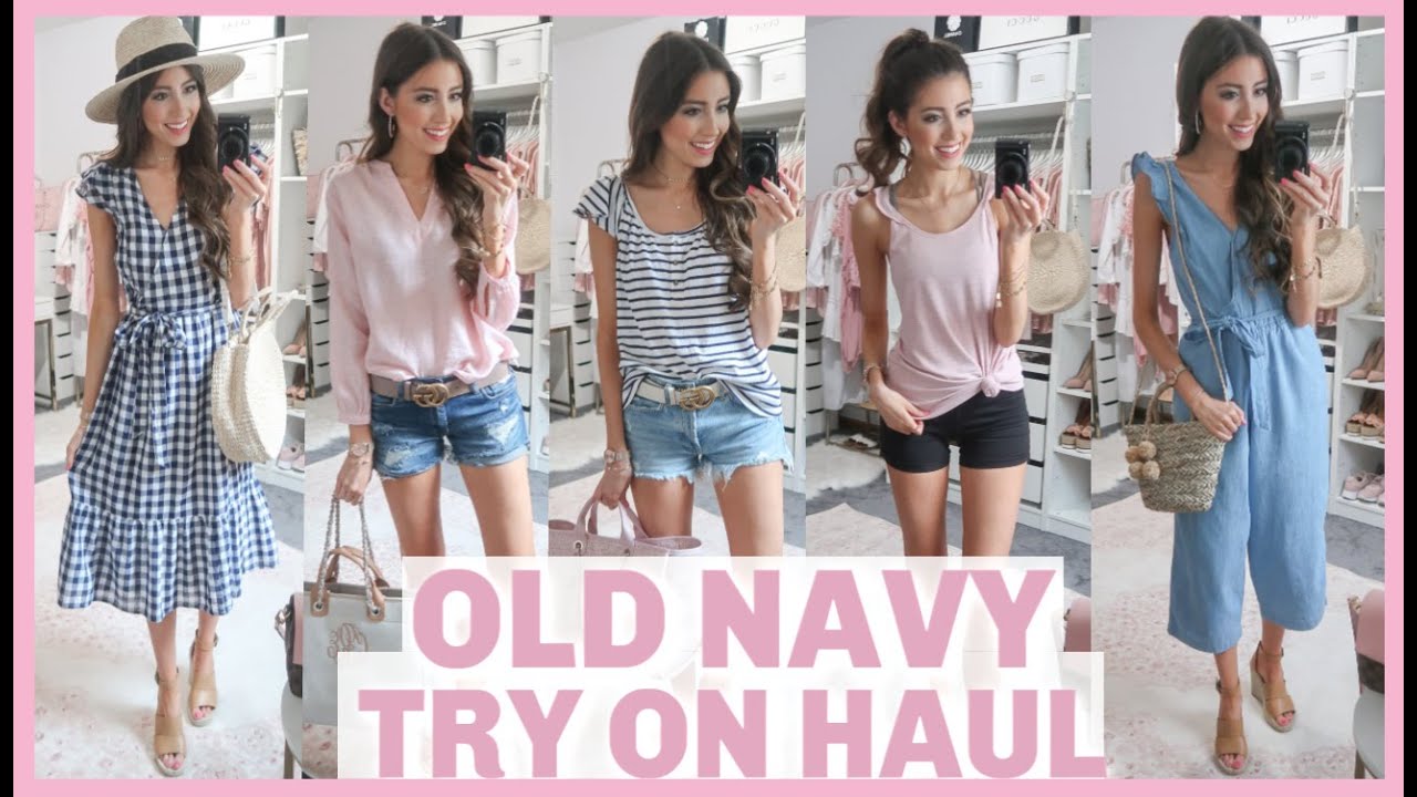 HUGE OLD NAVY TRY ON HAUL 2019 | OLD NAVY SUMMER HAUL