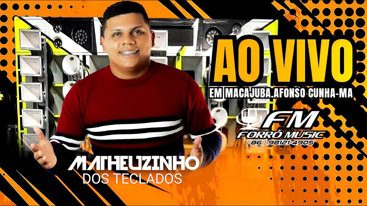 🔵 MATHEUZINHO DOS TECLADOS 2025 NOVEMBRO - AO VIVO PARTE 01) NO POVOADO MACAJUBA - AFONSO CUNHA-MA.