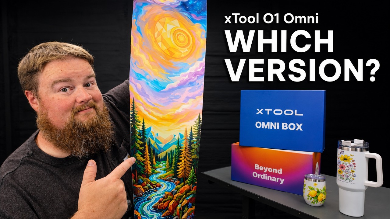 Обзор xTool O1 Omni: не купите не ту версию