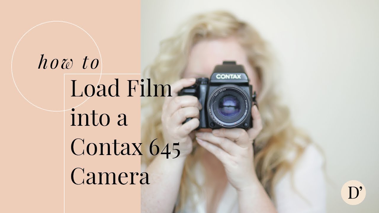 How to Load Film into a Contax 645 Camera