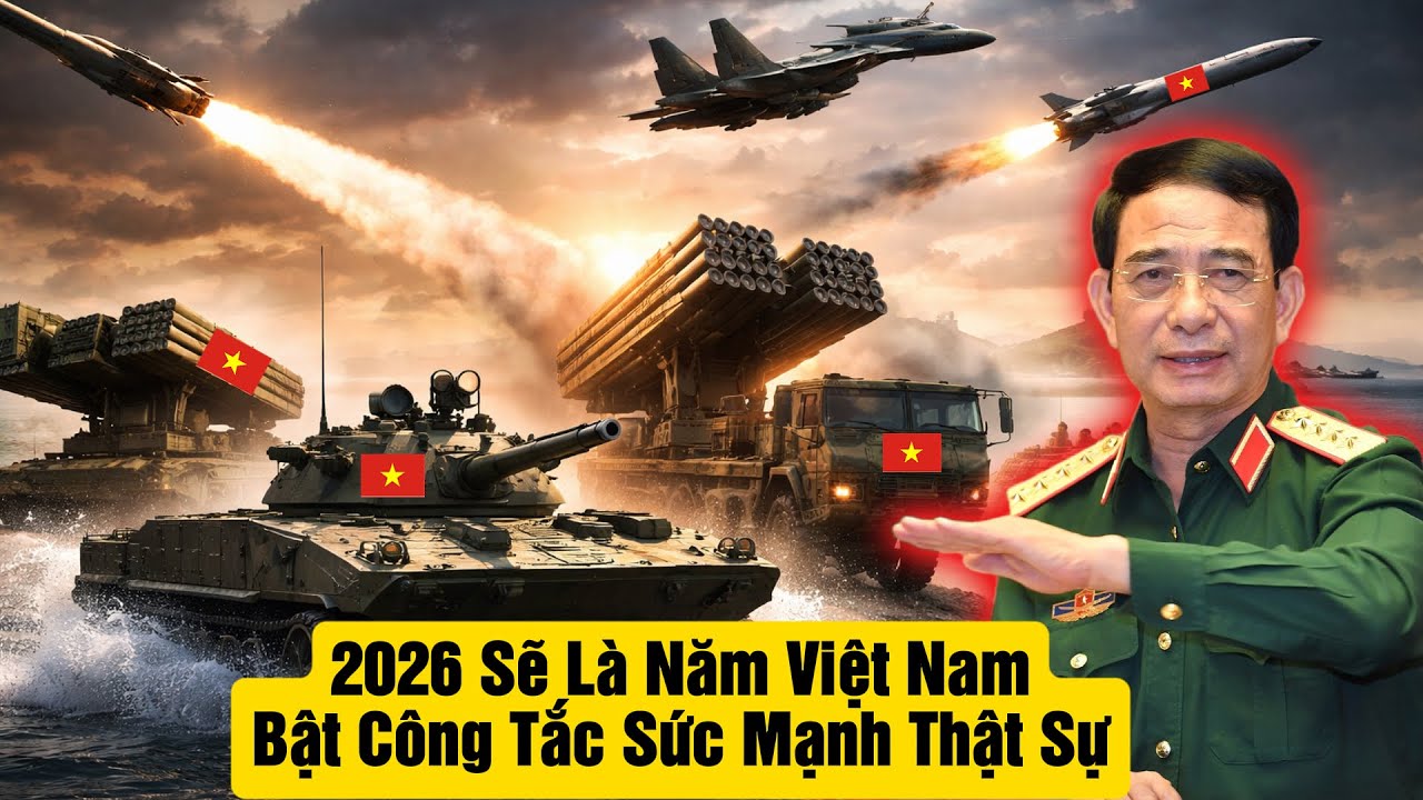 2026 Sẽ Là Năm Việt Nam Bật Công Tắc Sức Mạnh Quốc Phòng Thật Sự, Với Loạt Khí Tài Chiến Lược