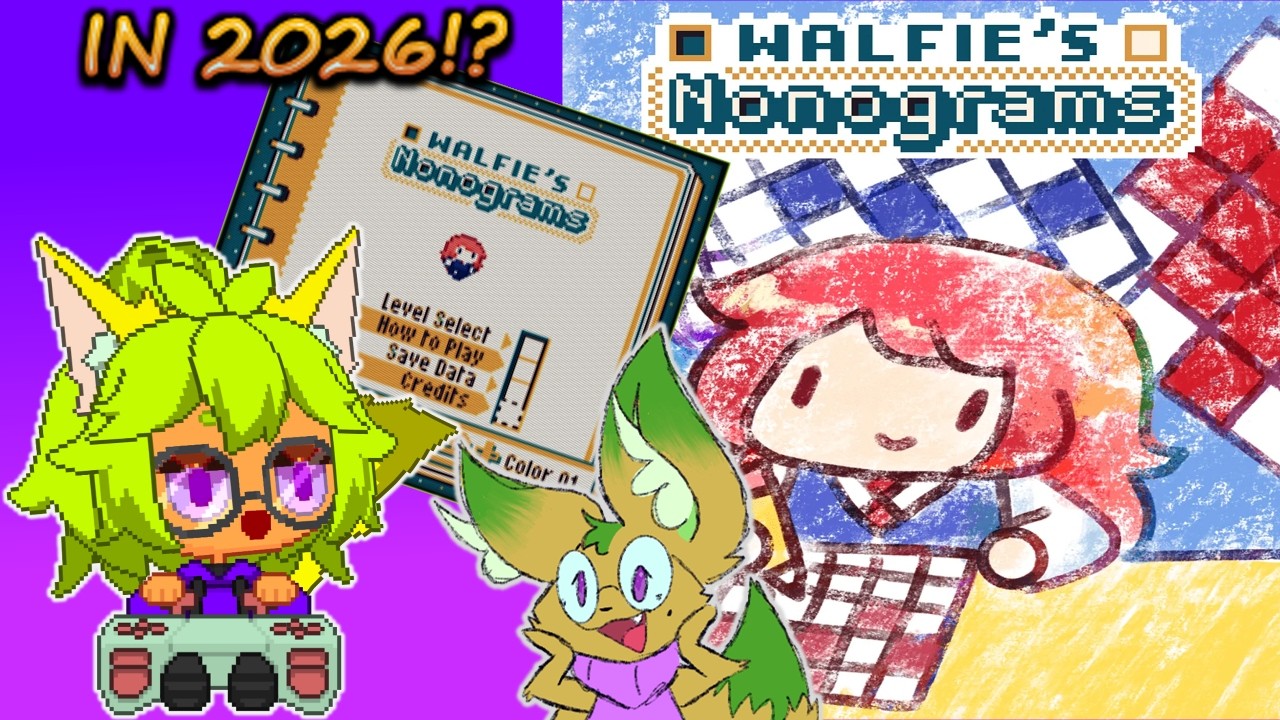 [Walfie's Nonograms] Picross...BY AN INDIE DEVELOPER!? Wait...WALFIE!?