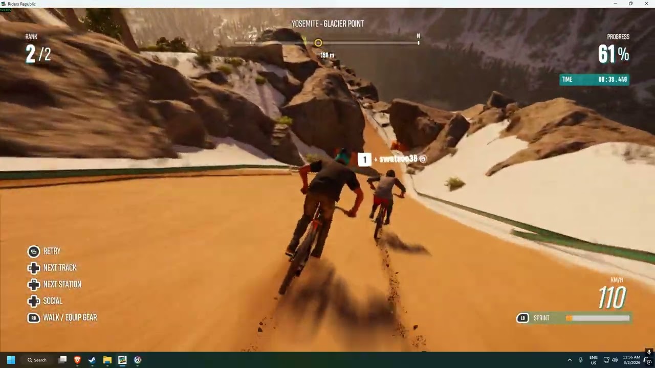 Road to the Top 1:09.423 time. Δρόμος προς την Κορυφή 1:09.423 χρόνος.