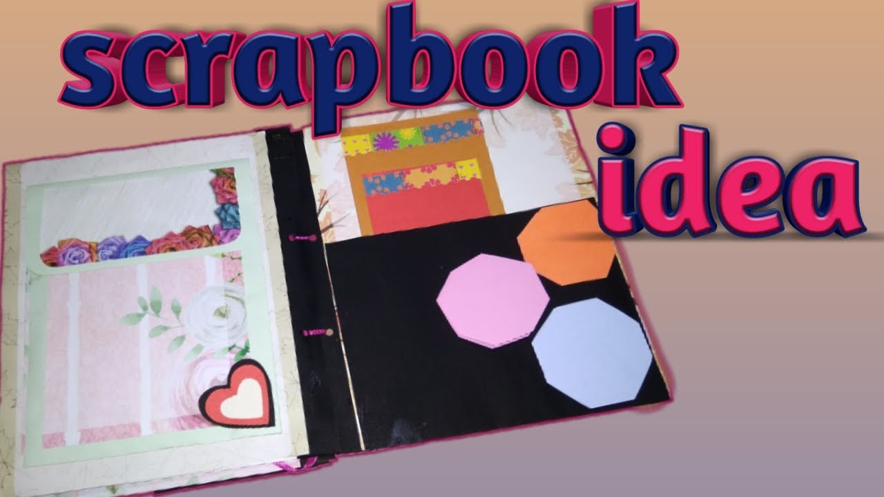 Scrapbook idea for birthday 
and  anniversary