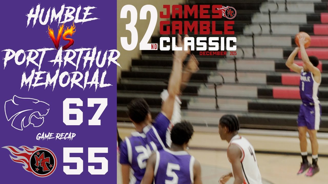 Port Arthur Memorial & Humble Goes Head To Head | Port Arthur Texas | James Gamble Classic | 2025