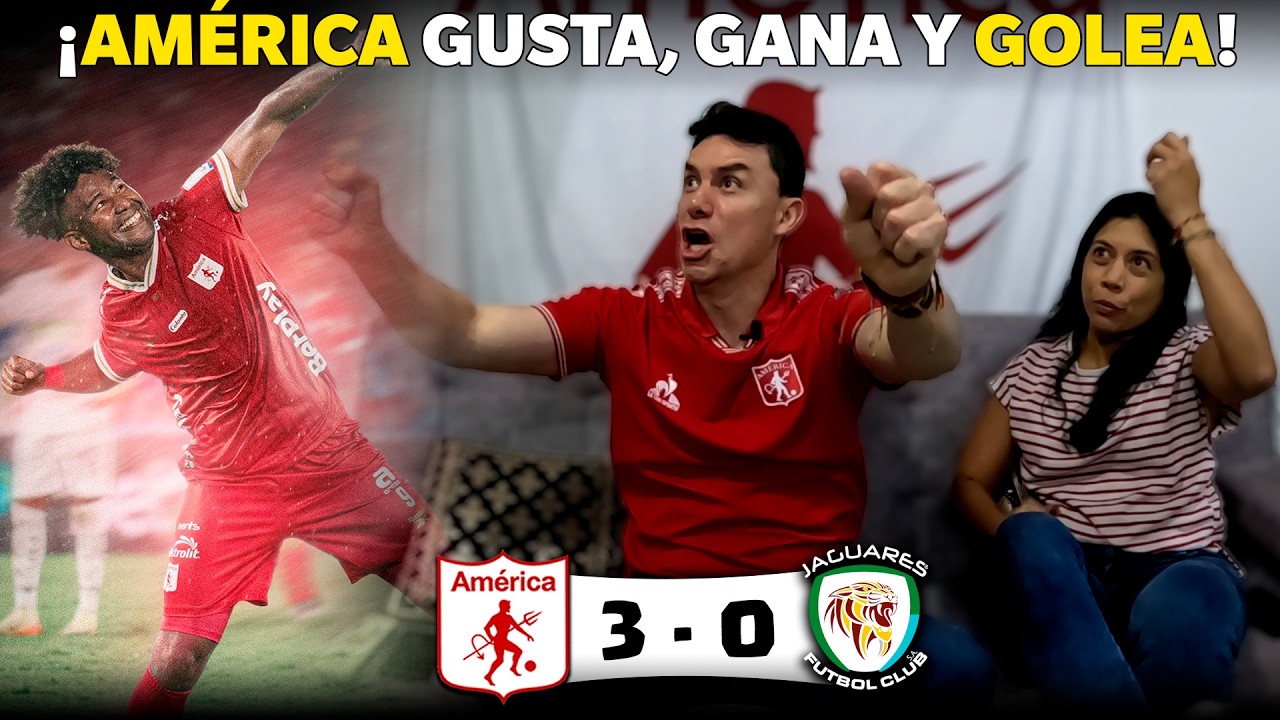 ¡GUSTA, GANA Y GOLEA! Reacciones América 3 vs Jaguares 0 | Fecha 8 Liga Betplay 2026 I