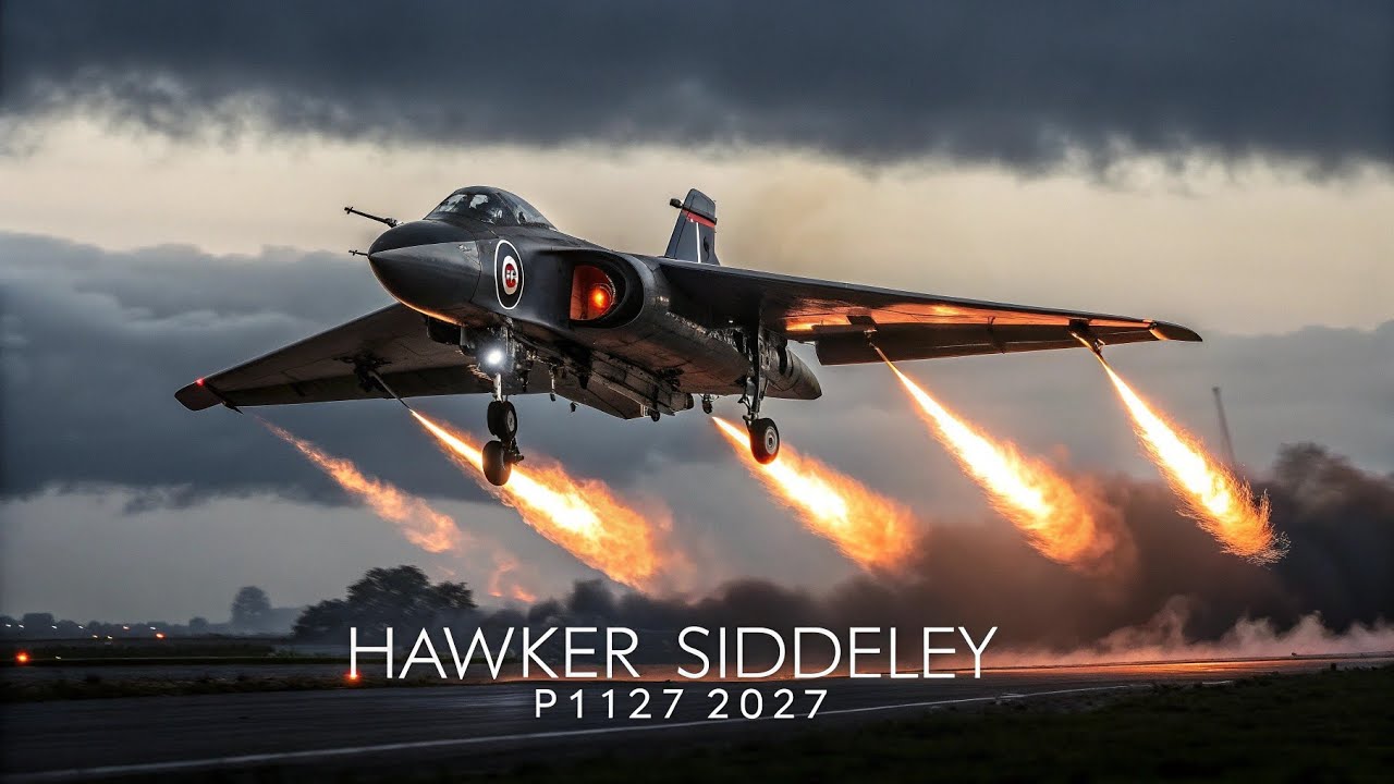 Hawker Siddeley P.1127 (2027) &ndash; Finally Unveiled | The Jet That Changed Vertical Flight