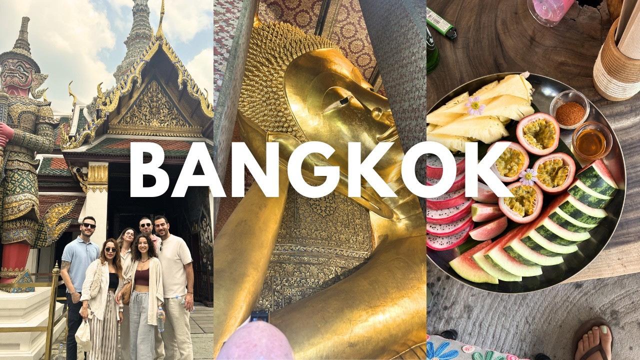 BANGKOK'TA 3 GÜN | Tapınaklar, Night Market, Gökdelenler, Masaj