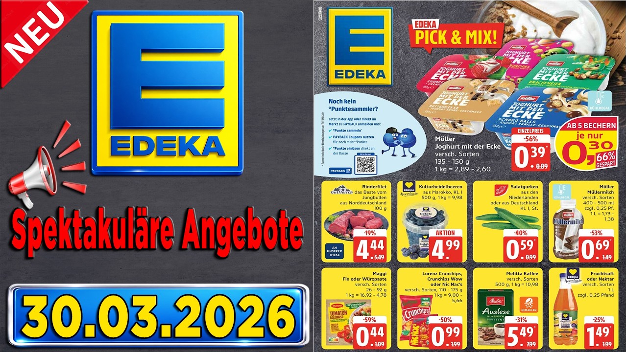 EDEKA Prospekt / Angebote und Aktionen / G&uuml;ltig von 30.03.2026