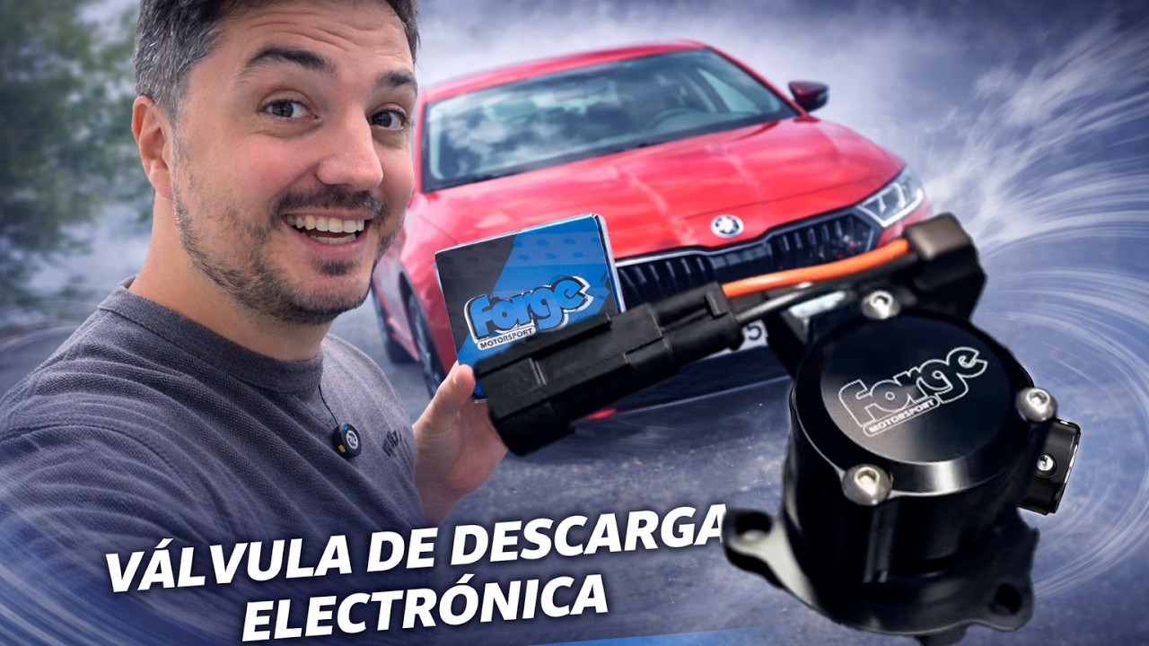NUEVA VALVULA DE DESCARGA ELECTRONICA FORGE Motorsport E-DV