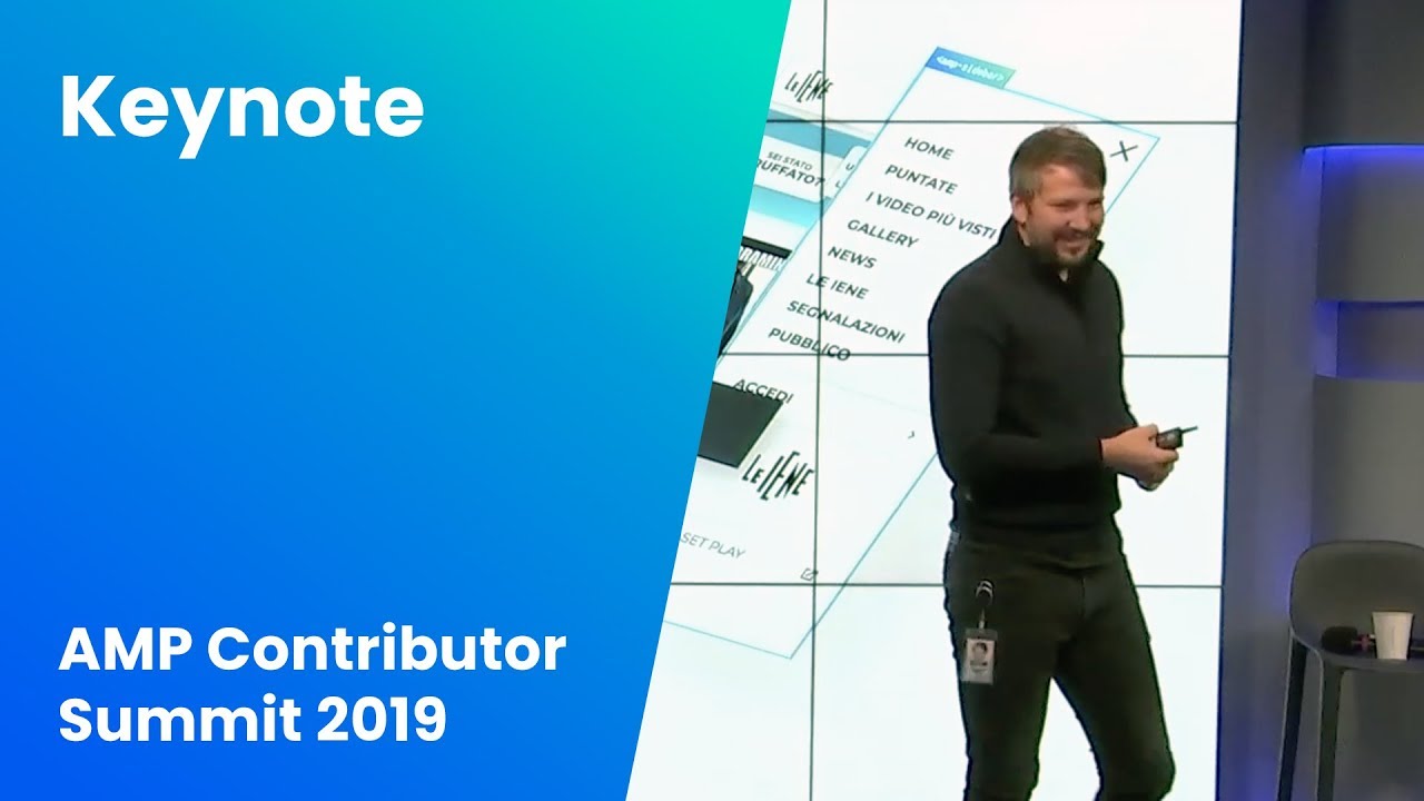 AMP Contributor Summit &rsquo;19 Keynote