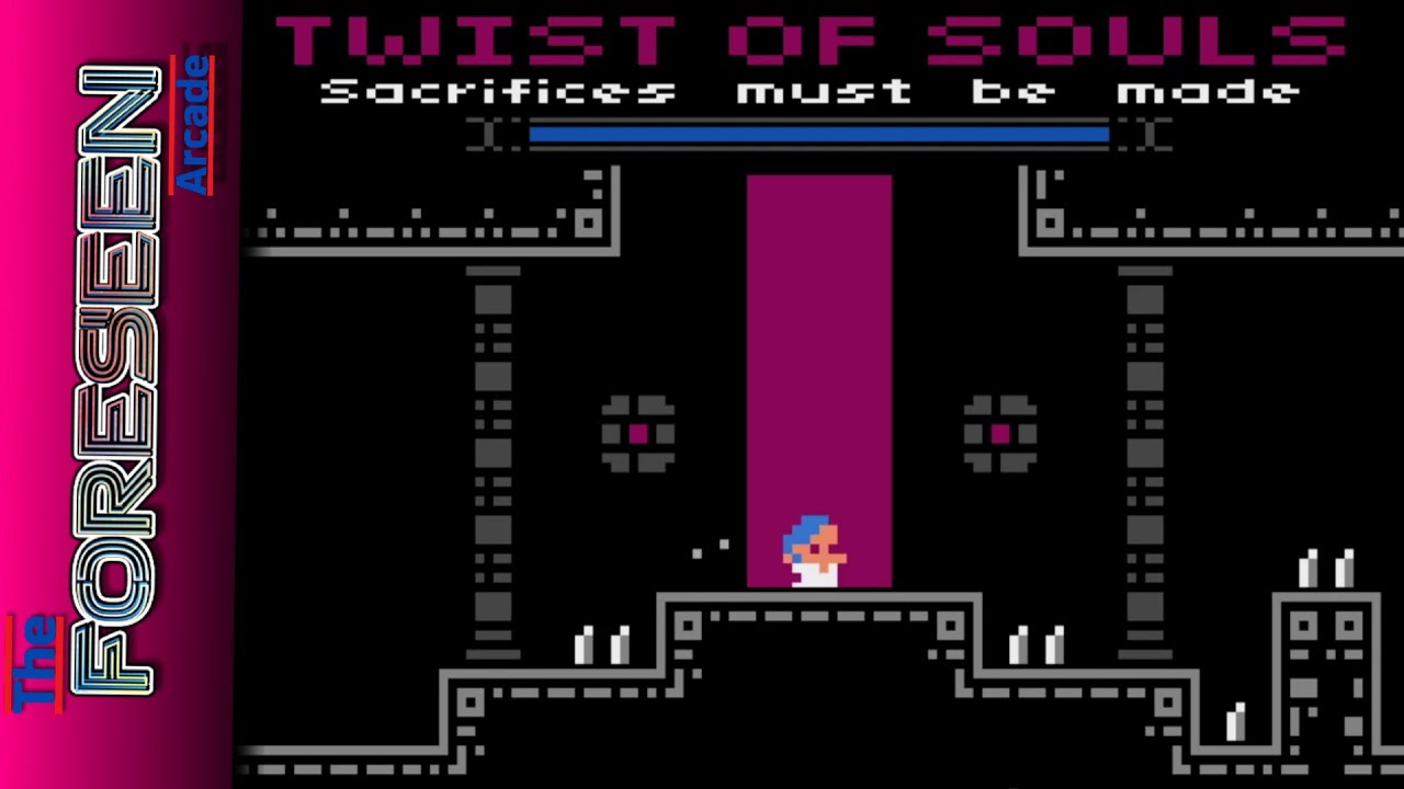 Twist of Souls - Atari 8-Bit Homebrew Gameplay