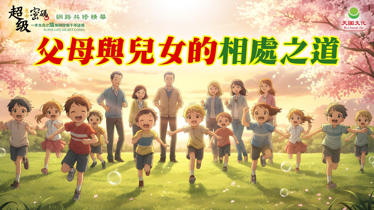 父母與兒女的相處之道｜太陽盛德導師–超級生命密碼網路共修精華