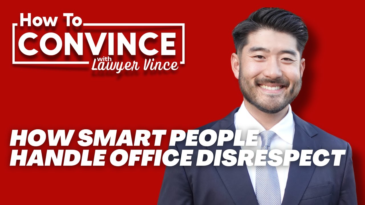 How Smart People Handle Office Disrespect