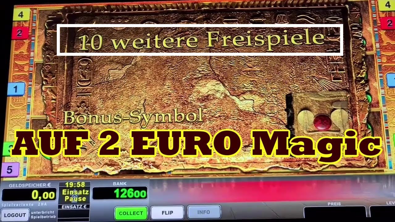 Book of Ra MAGIC 🔥Freispiele auf 2€ mit Verlängerung🔥 Novoline Spielothek Geht ab 