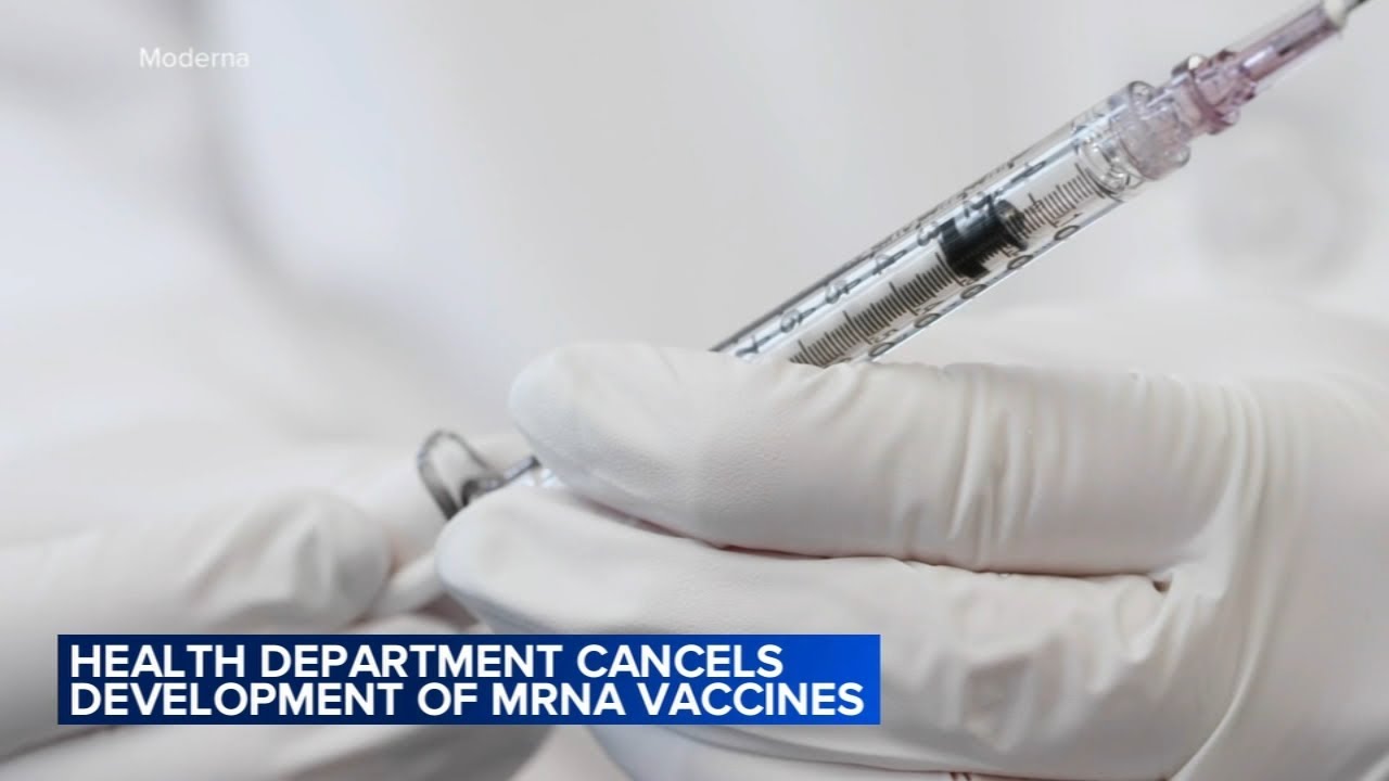 Health department cancels development of mRNA vaccines