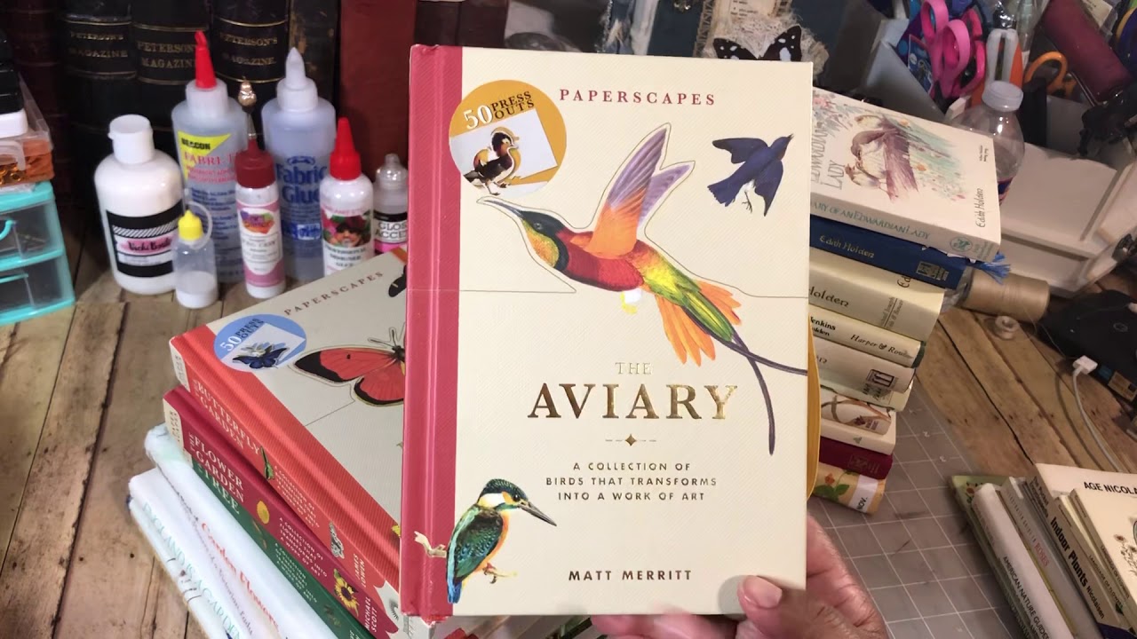 Books That I Use In  My Journals | Botanical | Edith Holden | Aviary | Butterfly