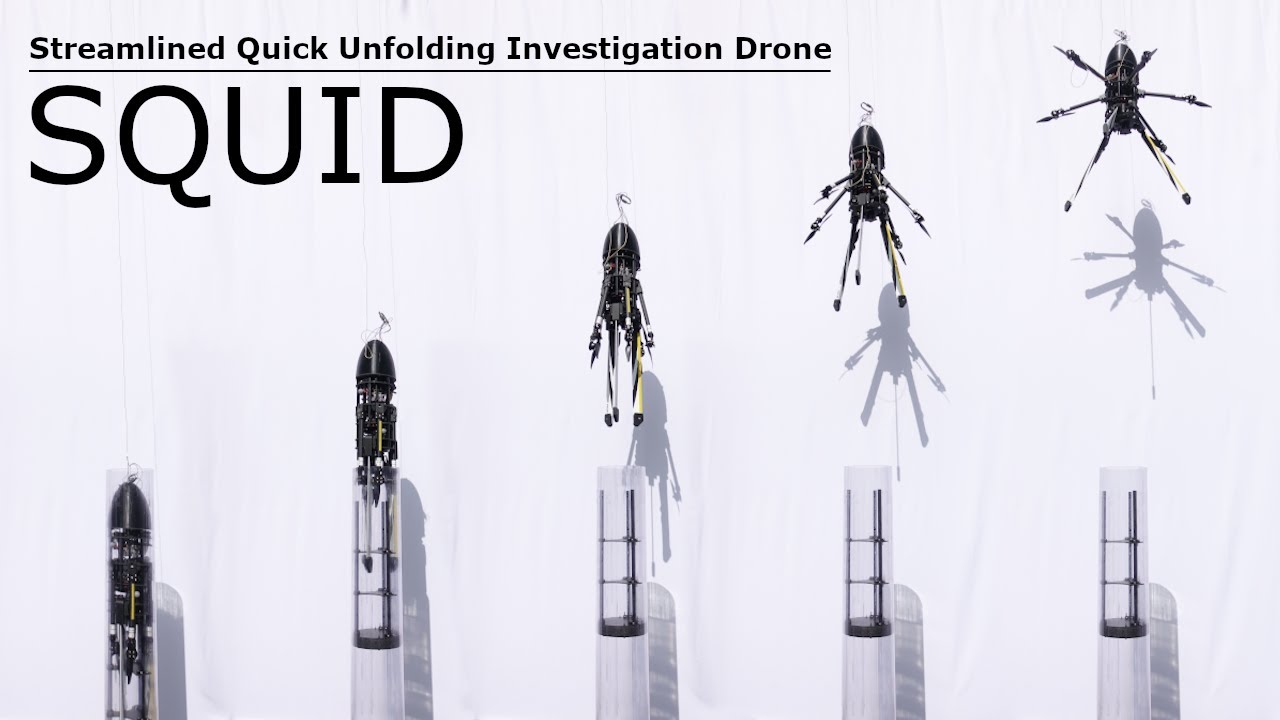 Design and Autonomous Stabilization of a Ballistically Launched Multirotor