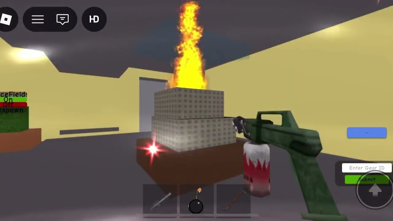 Don’t do this at home | Burning hotel tower 